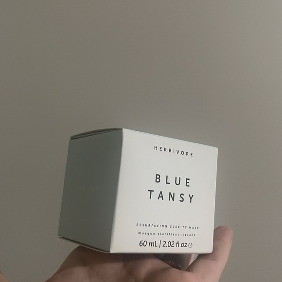 🆕 HERBIVORE Blue Tansy Invisible Pores Resurfacing Clarity Face Mask BOTANICALS - Picture 8 of 8